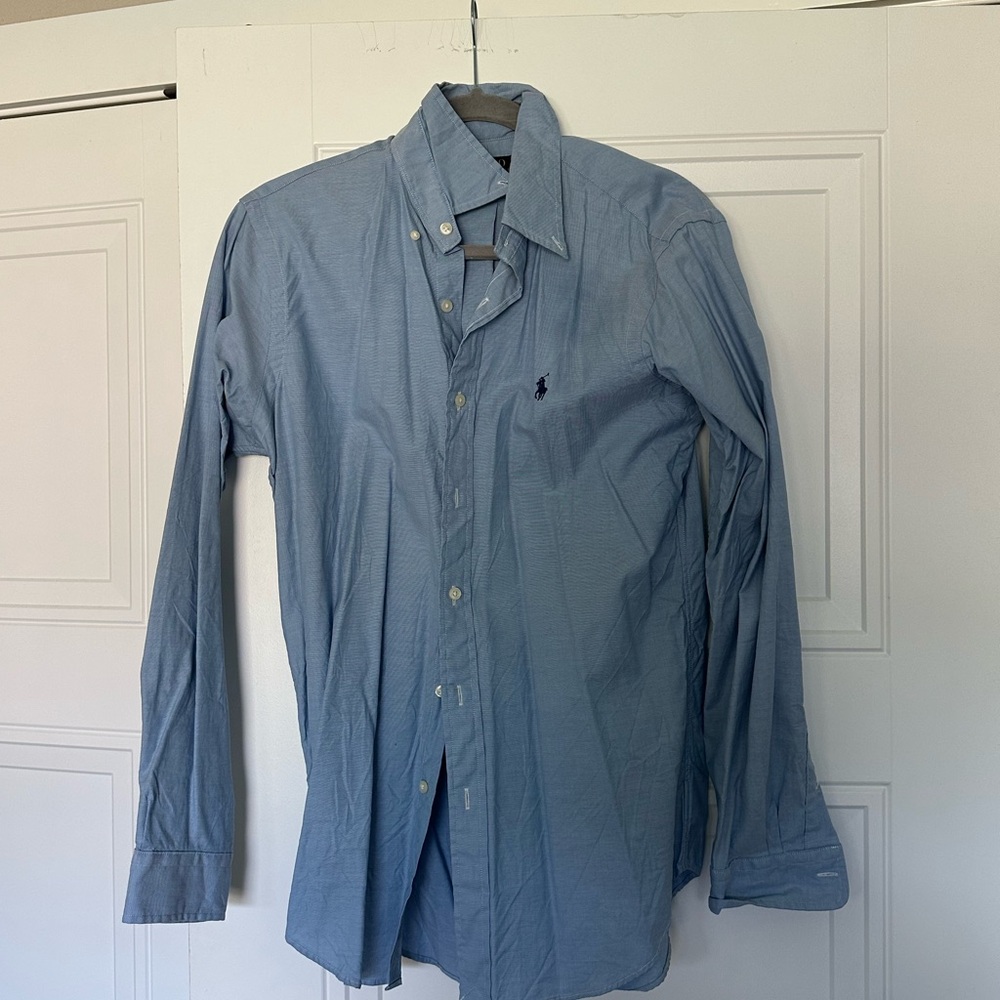Ralph Lauren Light Blue Casual Button Down Shirt